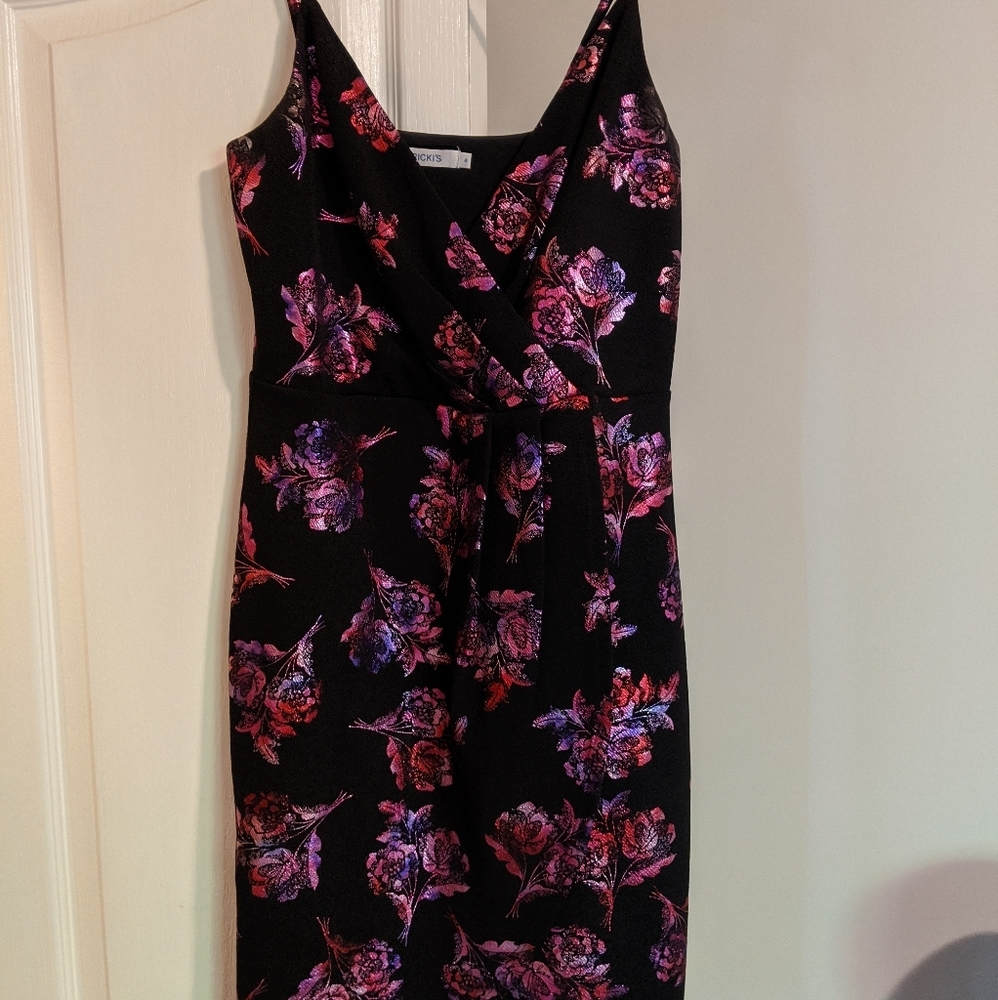 🖤SOLD🖤Faux-wrap dress